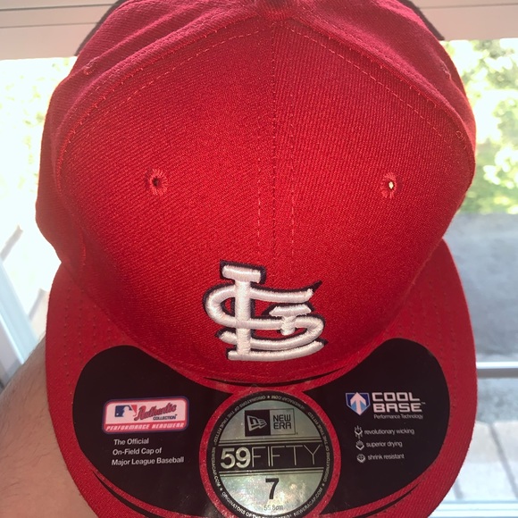 New Era MLB St Louis Cardinals Fitted NWT Size 7 - Picture 2 of 8